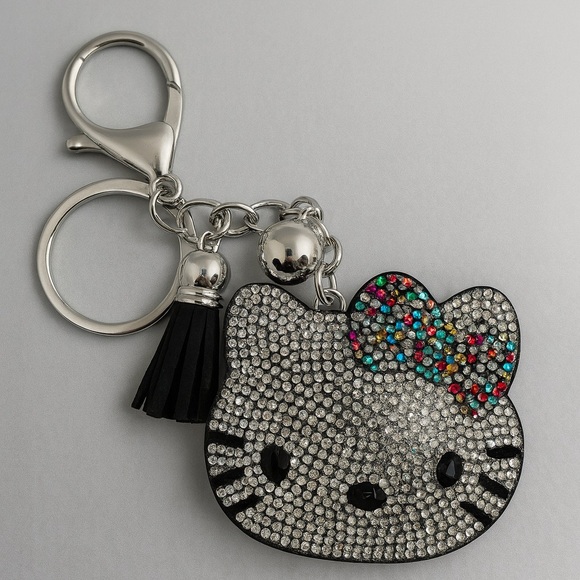 Hello Kitty Rhinestone Keychain - Picture 1 of 1